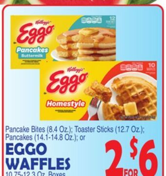 Bravo Supermarkets Eggo waffles offer