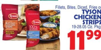 Bravo Supermarkets Tyson chicken strips offer