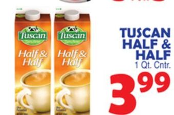 Bravo Supermarkets Tuscan half & half offer