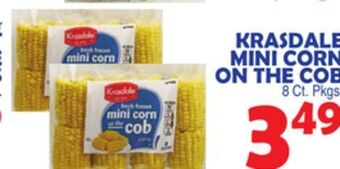 Bravo Supermarkets Krasdale mini corn on the cob offer