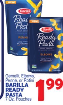 Bravo Supermarkets Barilla ready pasta offer