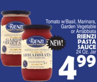 Bravo Supermarkets Rienzi pasta sauce offer