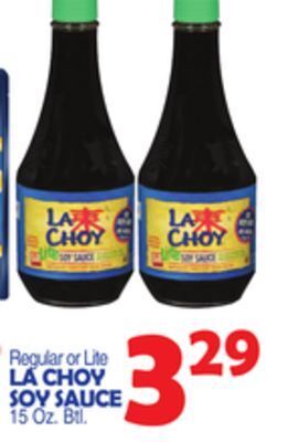 Bravo Supermarkets La choy soy sauce offer