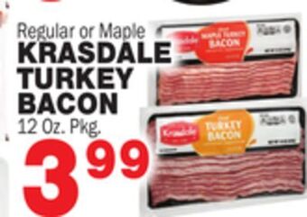 Bravo Supermarkets Krasdale turkey bacon offer