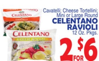 Bravo Supermarkets Celentano ravioli offer