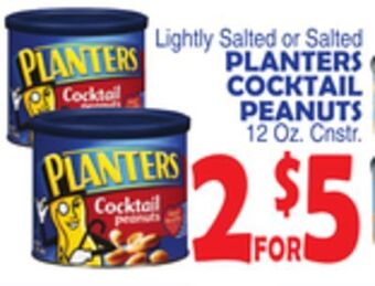 Bravo Supermarkets Planters cocktail peanuts offer