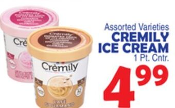 Bravo Supermarkets Cremily ice cream offer