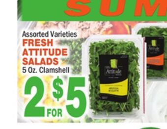 Bravo Supermarkets Fresh attitude salads offer