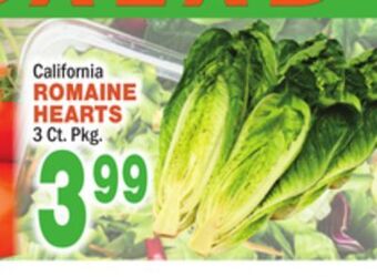 Bravo Supermarkets Romaine hearts offer