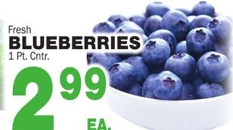 Bravo Supermarkets Blueberries offer