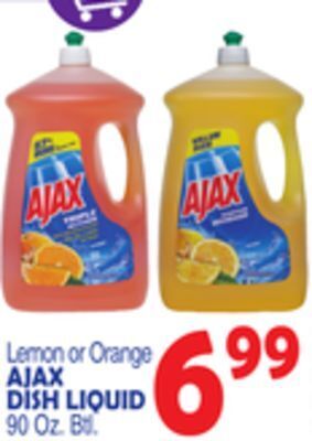 Bravo Supermarkets Ajax dish liquid offer