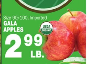 Bravo Supermarkets Gala apples offer