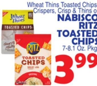 Bravo Supermarkets Nabisco ritz toasted chips offer