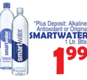 Bravo Supermarkets Smartwater offer