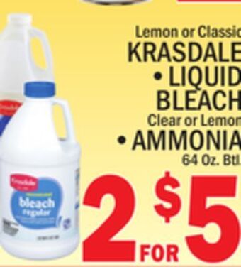 C Town Krasdale • liquid bleach offer