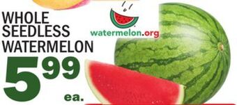 C Town Whole seedless watermelon offer