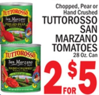 C Town Tuttorosso san marzano tomatoes offer