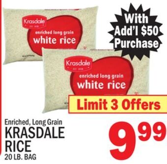 C Town Krasdale rice offer