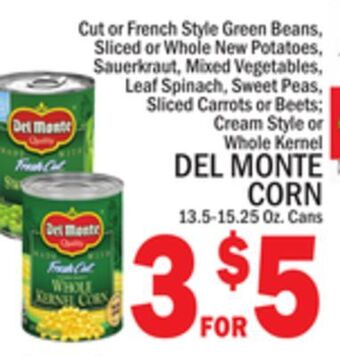 C Town Del monte corn offer