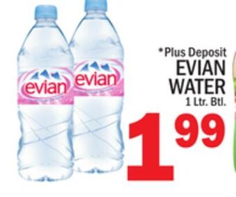 C Town Evian water offer