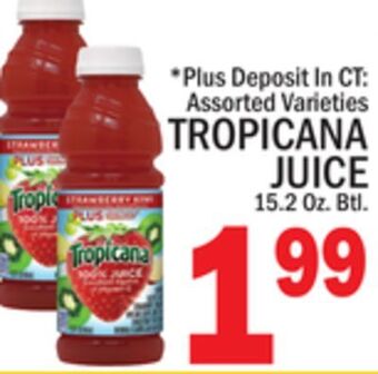 C Town Tropicana juice offer