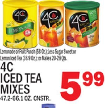 C Town 4c iced tea mixes 47.2-66.1 oz. cnstr. offer