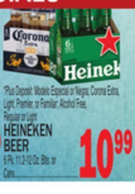 C Town Heineken beer offer