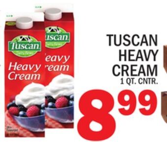 C Town Tuscan heavy cream offer