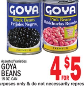 C Town Goya beans offer