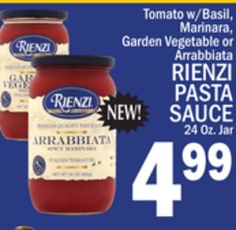 C Town Rienzi pasta sauce offer