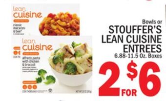 C Town Stouffer's lean cuisine entrees offer