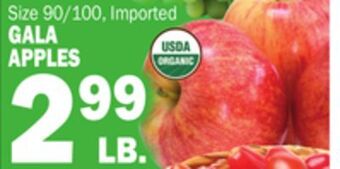 C Town Gala apples offer