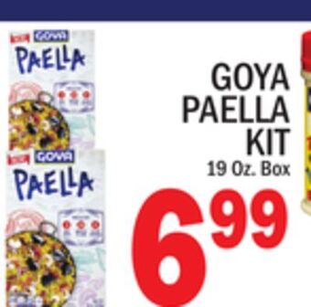 C Town Goya paella kit offer