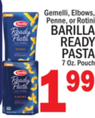 C Town Barilla ready pasta offer