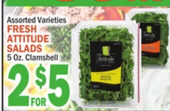 C Town Fresh attitude salads offer
