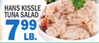 C Town Hans kissle tuna salad offer