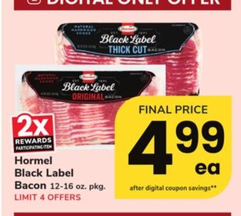 ACME Hormel black label bacon offer