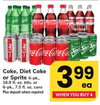 ACME Coke, diet coke or sprite offer