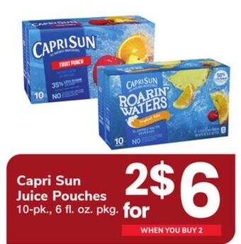 ACME Capri sun juice pouches offer