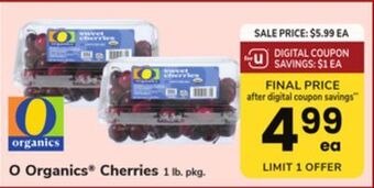 ACME O organics® cherries offer
