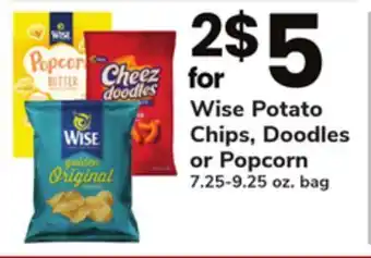 ACME Wise potato chips, doodles or popcorn offer
