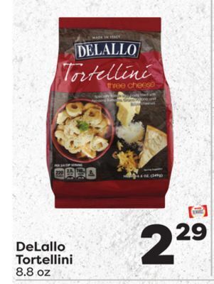 Weis Markets Delallo tortellini offer