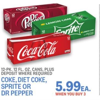 Kings Food Markets Coke, diet coke, sprite or dr pepper offer