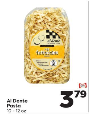 Weis Markets Al dente pasta offer