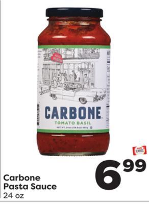 Weis Markets Carbone pasta sauce offer