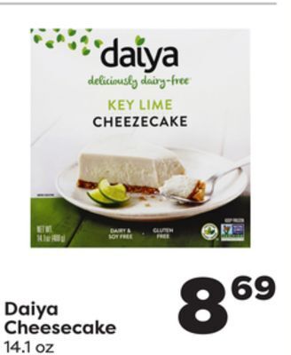 Weis Markets Daiya cheesecake offer