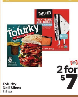 Weis Markets Tofurky deli slices offer