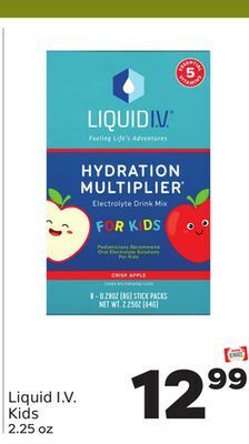 Weis Markets Liquid i. v. kids offer