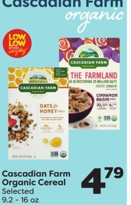 Weis Markets Cascadian farm cascadian farm organic cereal offer