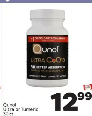 Weis Markets Qunol ultra or tumeric offer